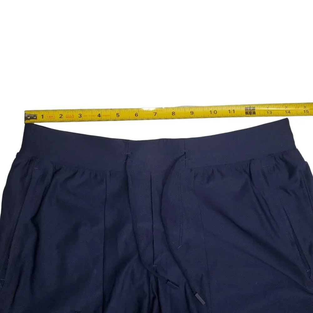 Lululemon License To Train Short 7” Linerless Men's S Navy Blue Gym Workout